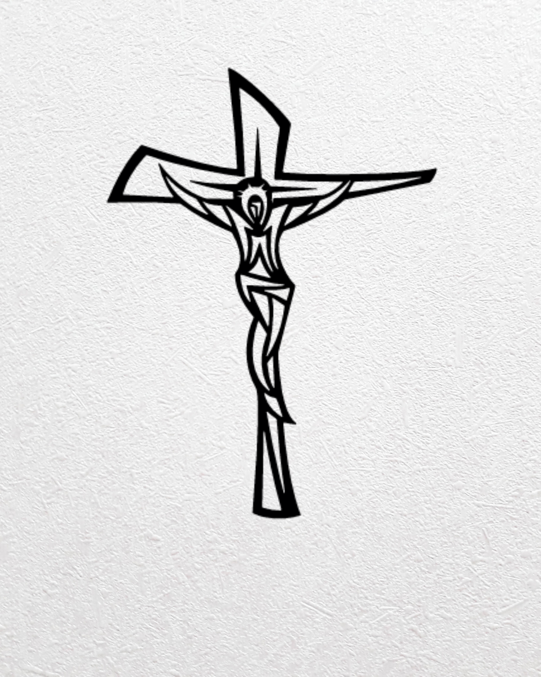 Sacred Spirit Laser-Cut Metal Crosses – Premium Wall Art